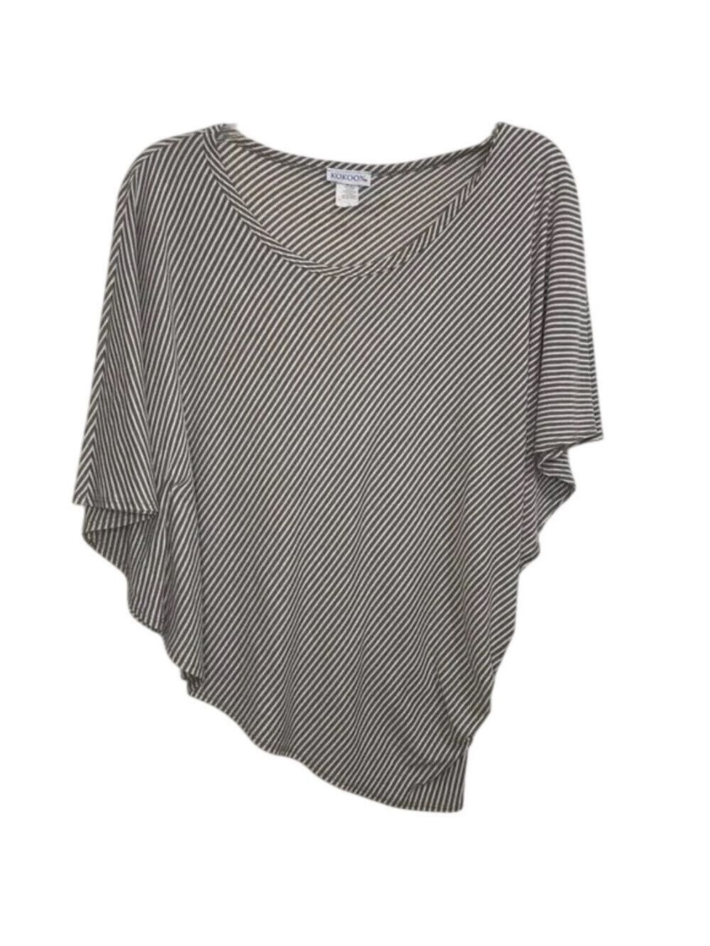 KOKOON Poly Blend Asymmetrical Summer Top Sz L